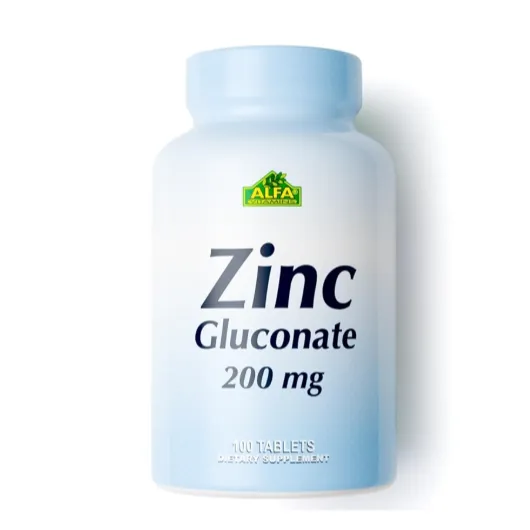 ZINC GLUCONATE 200 MG FCO X 100 TABLETAS - Ecofarma